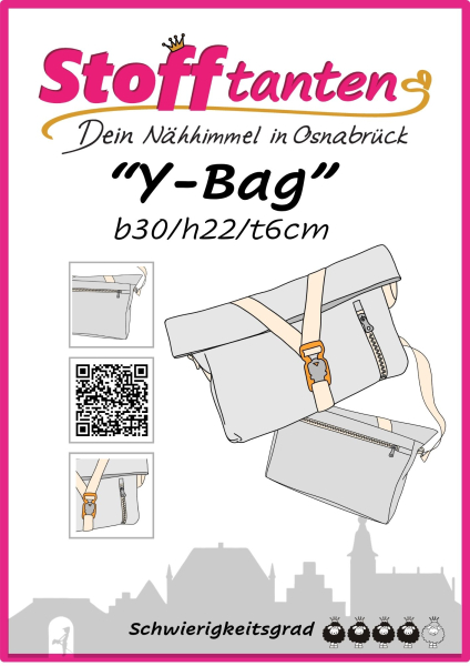 Papierschnittmuster "Y-BAG" Crossbag